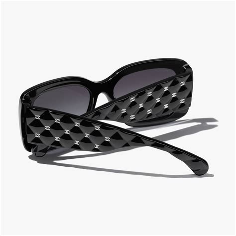 chanel rectangular sunglasses|chanel rectangle sunglasses acetate.